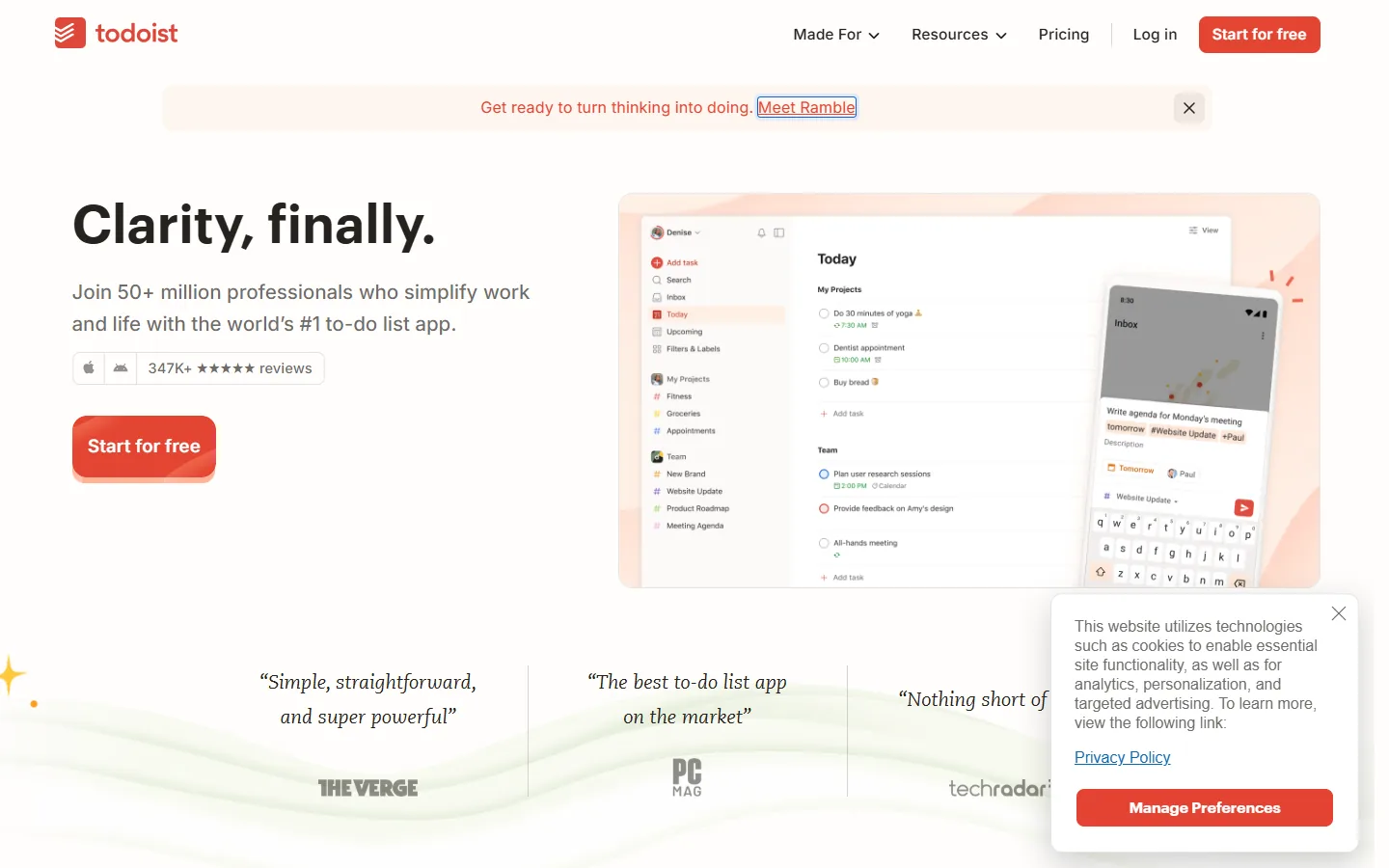 Todoist quick add turning a typed sentence into a recurring invoice task