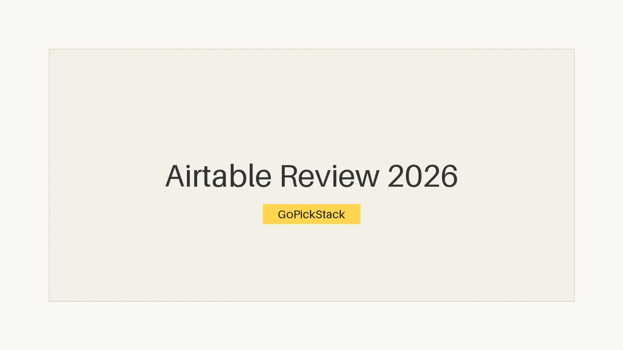 Airtable editorial review cover